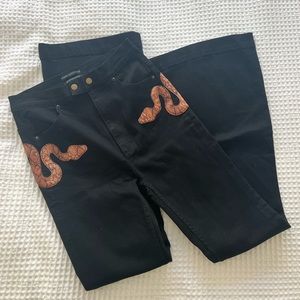 Urban Outfitters High Waisted Snake Pants | size 26